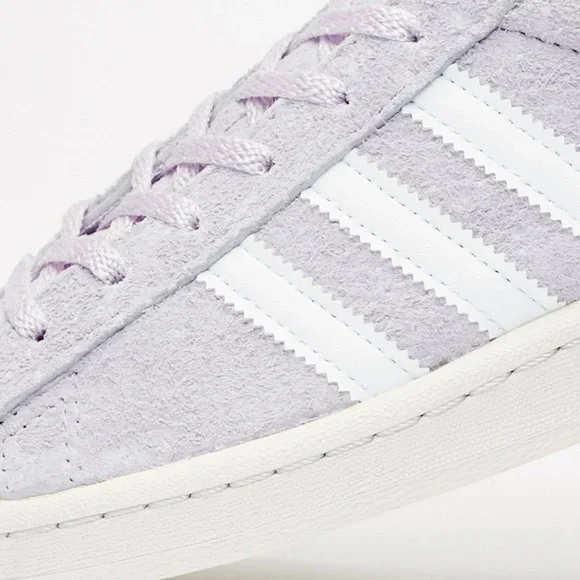 NWT Adidas Campus 80s Light Purple Sneakers leather , lavender - Picture 4 of 16